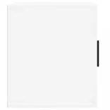 fehér magasfényű szerelt fa TV-szekrény 100x35x40 cm