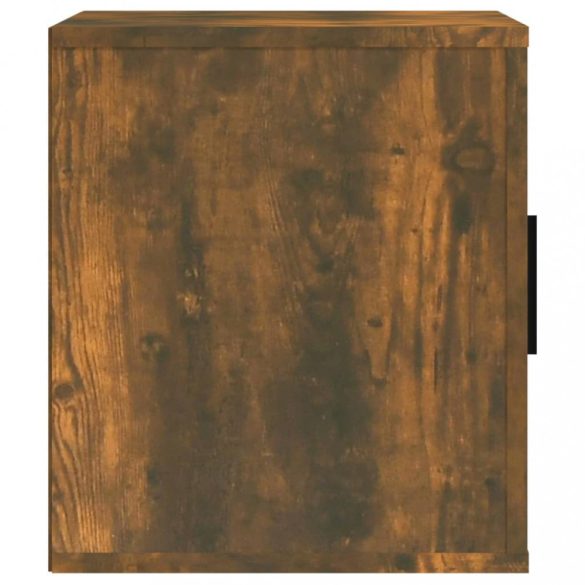 füstös tölgy színű szerelt fa TV-szekrény 100 x 35 x 40 cm