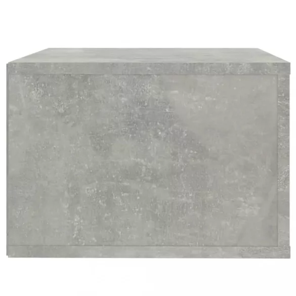 2 db betonszürke falra szerelhető éjjeliszekrény 50x36x25 cm