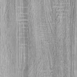 2 db szürke sonoma falra szerelhető éjjeliszekrény 50x36x25 cm