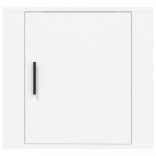 2 db fehér falra szerelhető éjjeliszekrény 50x30x47 cm