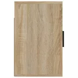 2 db sonoma tölgy falra szerelhető éjjeliszekrény 50x30x47 cm