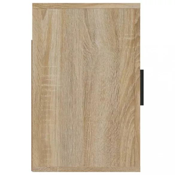 2 db sonoma tölgy falra szerelhető éjjeliszekrény 50x30x47 cm