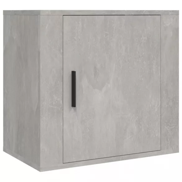 betonszürke falra szerelhető éjjeliszekrény 50x30x47 cm