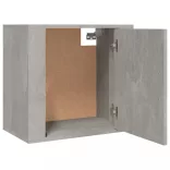 betonszürke falra szerelhető éjjeliszekrény 50x30x47 cm