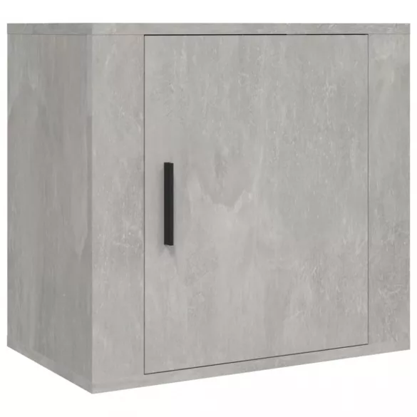 2 db betonszürke falra szerelhető éjjeliszekrény 50x30x47 cm