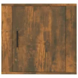 füstös tölgy színű falra szerelhető éjjeliszekrény 50x30x47 cm