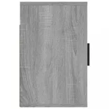 szürke sonoma színű falra szerelhető éjjeliszekrény 50x30x47 cm