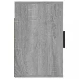 2 db szürke sonoma falra szerelhető éjjeliszekrény 50x30x47 cm