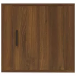 2db barna tölgyszínű falra szerelhető éjjeliszekrény 50x30x47cm