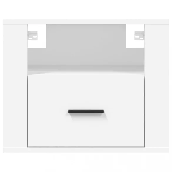 fehér falra szerelhető éjjeliszekrény 50 x 36 x 40 cm