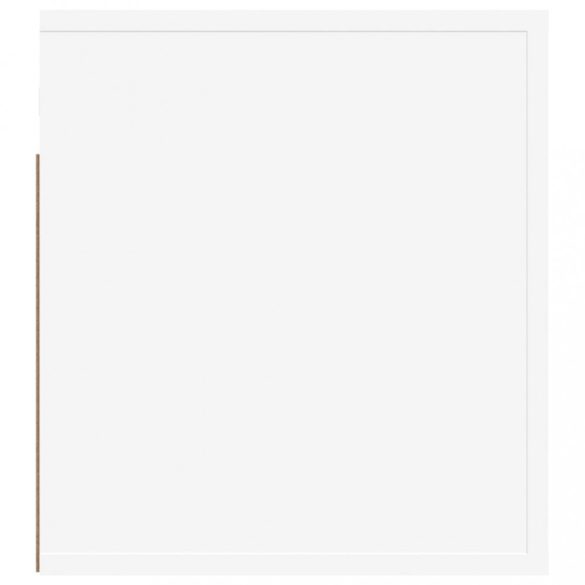 2 db fehér falra szerelhető éjjeliszekrény 50 x 36 x 40 cm