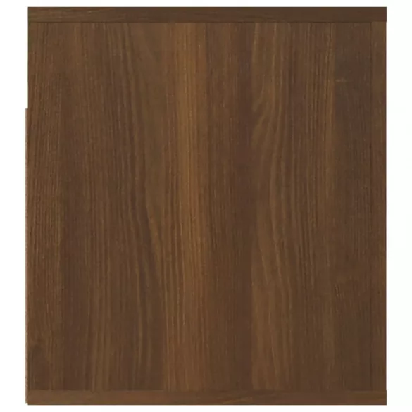 2 db barna tölgyszínű fali éjjeliszekrény 50 x 36 x 40 cm