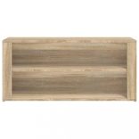 sonoma tölgy színű szerelt fa cipőtartó 100x35x45 cm