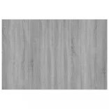 szürke sonoma színű szerelt fa ágyfejtámla 120x1,5x80 cm