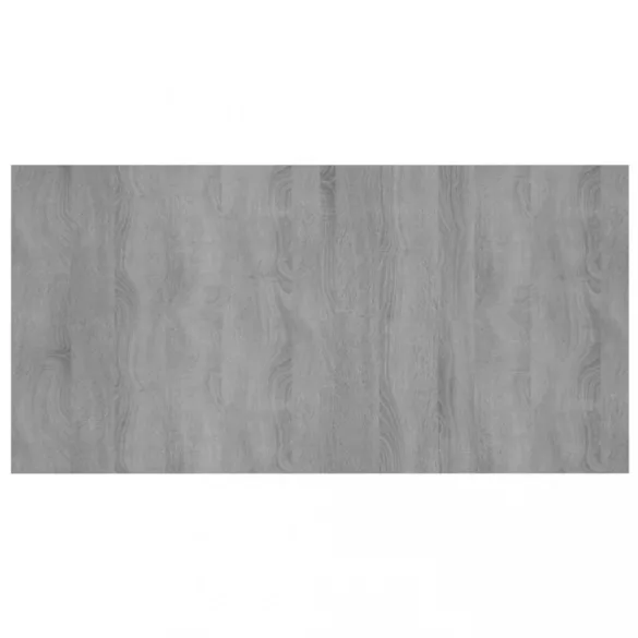 szürke sonoma színű szerelt fa ágyfejtámla 160 x 1,5 x 80 cm