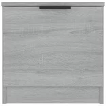 2 db szürke sonoma színű éjjeliszekrény 40 x 39 x 40 cm