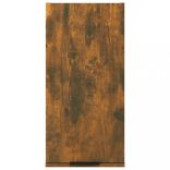 füstös tölgy színű fali fürdőszobaszekrény 32 x 20 x 67 cm