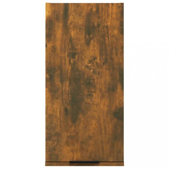 füstös tölgy színű fali fürdőszobaszekrény 32 x 20 x 67 cm