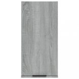 szürke sonoma színű fali fürdőszobaszekrény 32 x 20 x 67 cm
