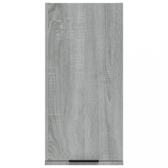 szürke sonoma színű fali fürdőszobaszekrény 32 x 20 x 67 cm