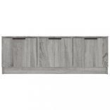 szürke sonoma színű szerelt fa TV-szekrény 102 x 35 x 36,5 cm