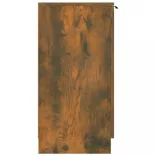 füstös tölgyszínű szerelt fa cipősszekrény 59 x 35 x 70 cm