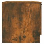 füstös tölgy színű szerelt fa TV-szekrény 102 x 35 x 36,5 cm