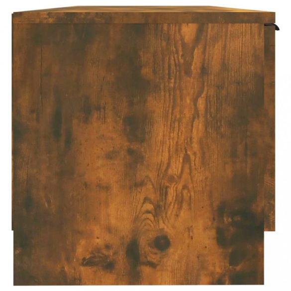 füstös tölgy színű szerelt fa TV-szekrény 102 x 35 x 36,5 cm