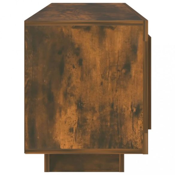 füstös tölgy színű szerelt fa TV-szekrény 102 x 35 x 45 cm