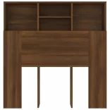 barna tölgyszínű áthidaló szekrény 100 x 19 x 103,5 cm