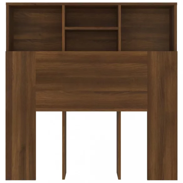 barna tölgyszínű áthidaló szekrény 100 x 19 x 103,5 cm