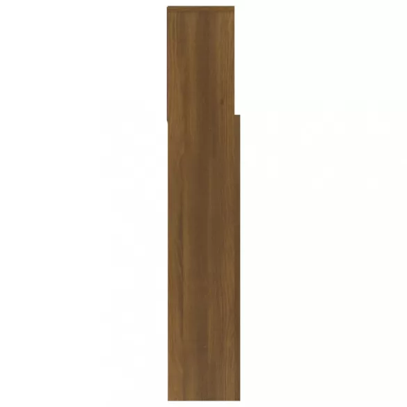 barna tölgyszínű áthidaló szekrény 120 x 19 x 103,5 cm