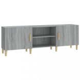 szürke sonoma színű szerelt fa TV-szekrény 150x30x50 cm