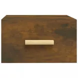 2 db füstös tölgy színű fali éjjeliszekrény 35 x 35 x 20 cm