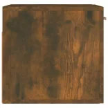 füstös tölgy színű szerelt fa faliszekrény 80 x 35 x 36,5 cm