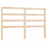 tömör fenyőfa ágyfejtámla 141 x 4 x 100 cm