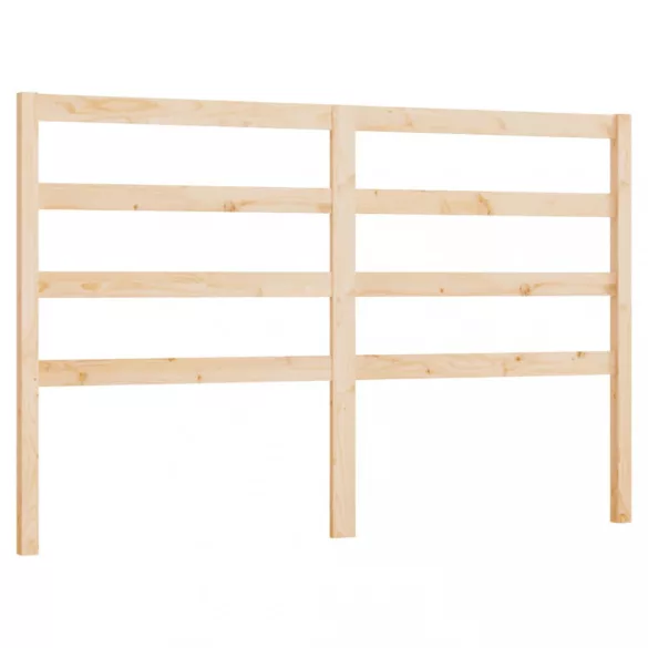 tömör fenyőfa ágyfejtámla 141 x 4 x 100 cm