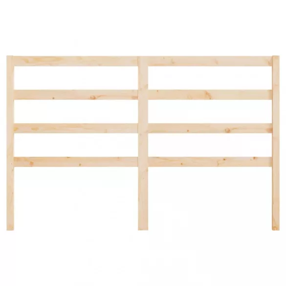 tömör fenyőfa ágyfejtámla 141 x 4 x 100 cm