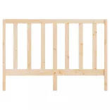 tömör fenyőfa ágyfejtámla 141 x 4 x 100 cm