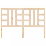 tömör fenyőfa ágyfejtámla 141 x 4 x 100 cm