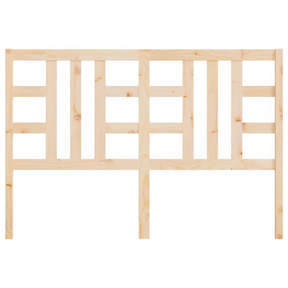 tömör fenyőfa ágyfejtámla 141 x 4 x 100 cm