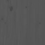 szürke tömör fenyőfa ágyfejtámla 80,5 x 4 x 100 cm