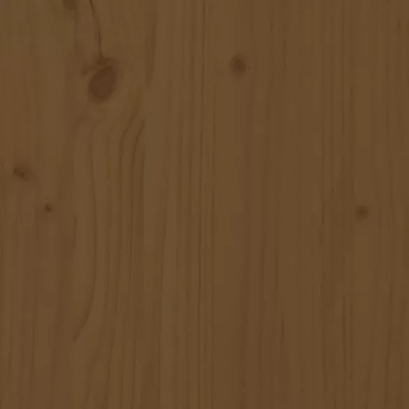 mézbarna tömör fenyőfa ágyfejtámla 80,5 x 4 x 100 cm