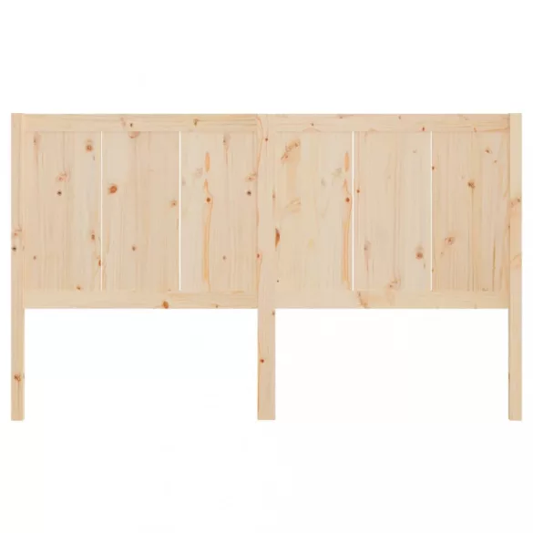 tömör fenyőfa ágyfejtámla 145,5 x 4 x 100 cm