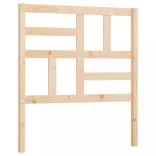 tömör fenyőfa ágyfejtámla 106x4x104 cm
