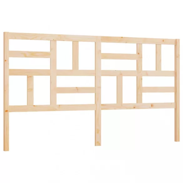 tömör fenyőfa ágyfejtámla 186 x 4 x 104 cm