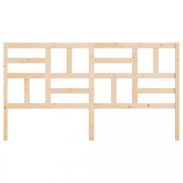 tömör fenyőfa ágyfejtámla 186 x 4 x 104 cm