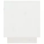 fehér tömör fenyőfa TV-szekrény 70 x 34 x 40 cm