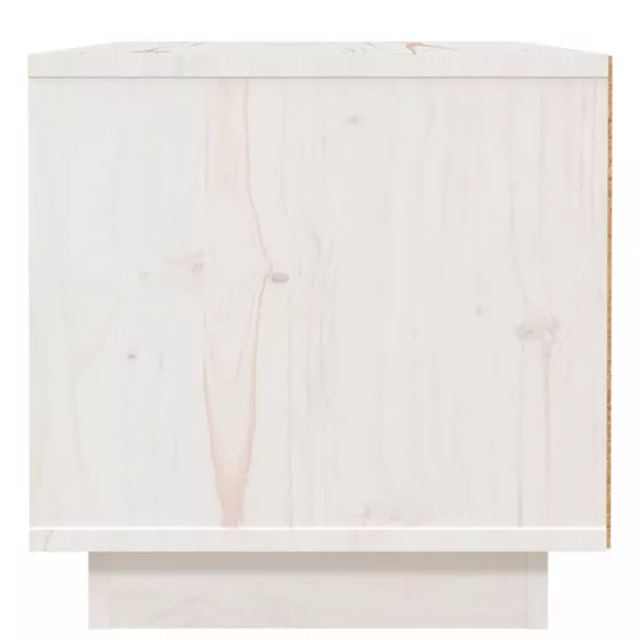 fehér tömör fenyőfa éjjeliszekrény 40 x 34 x 35 cm